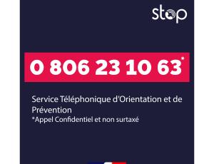 S.TO.P. Service Téléphonique d'Orientation et de Prévention 
