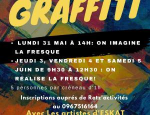 Réalisation d'une fresque participative