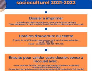 Dossiers d'inscription 2021-2022