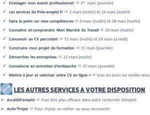 Les Ateliers-Conseil de MARS du Pôle emploi Machecoul