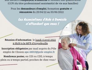 Formation Assistante de Vie aux Familles