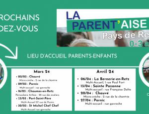 La Parent'Aise - Lieu Accueil Enfants Parents 0-3 ans