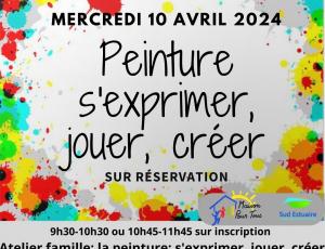 Atelier famille, peinture: s'exprimer, jouer, créer
