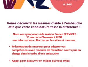 Présentation aides et mesures de France Travail