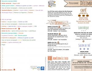 Programme du mois de juillet-août