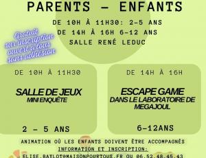 Animations parents/enfants