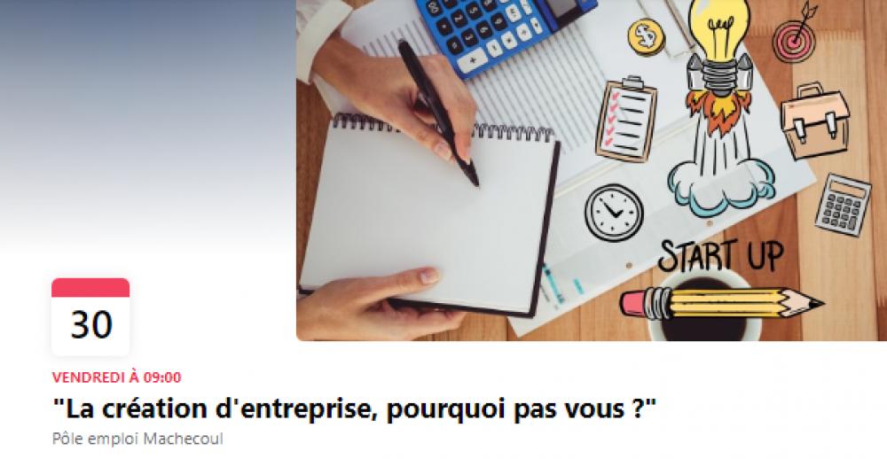 La création d'entreprise, pourquoi pas vous ? La création d'entreprise, pourquoi pas vous ?