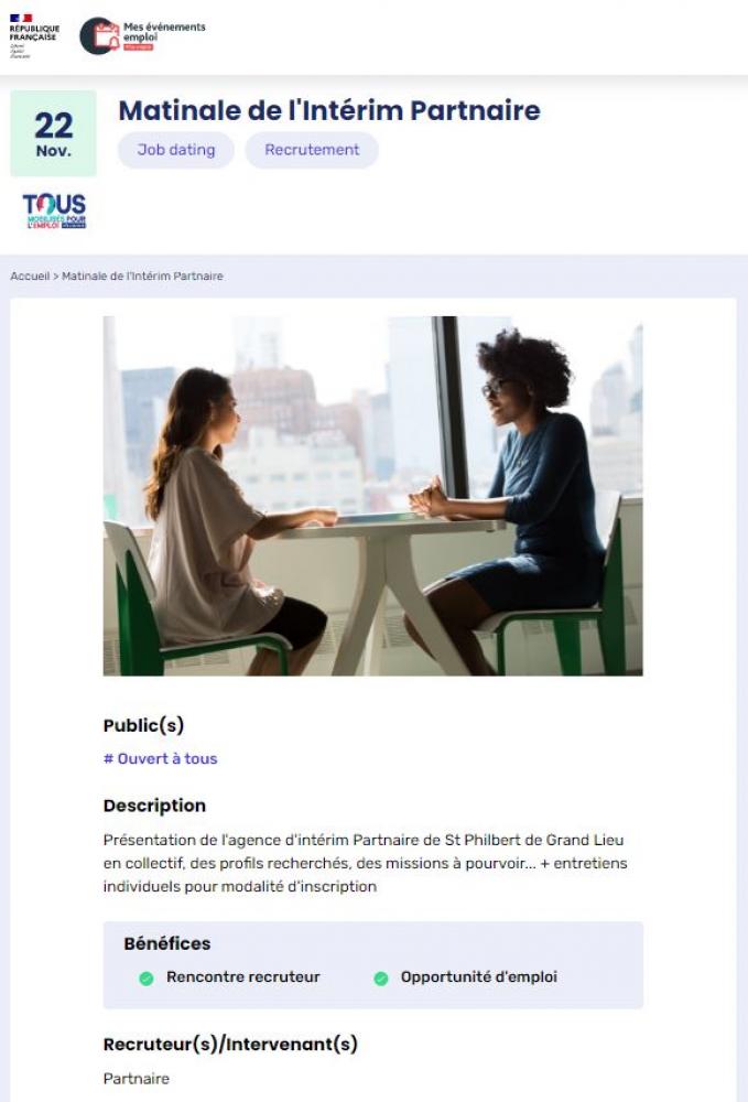 Matinale de l'Intérim : Partnaire Matinale de l'Intérim : Partnaire