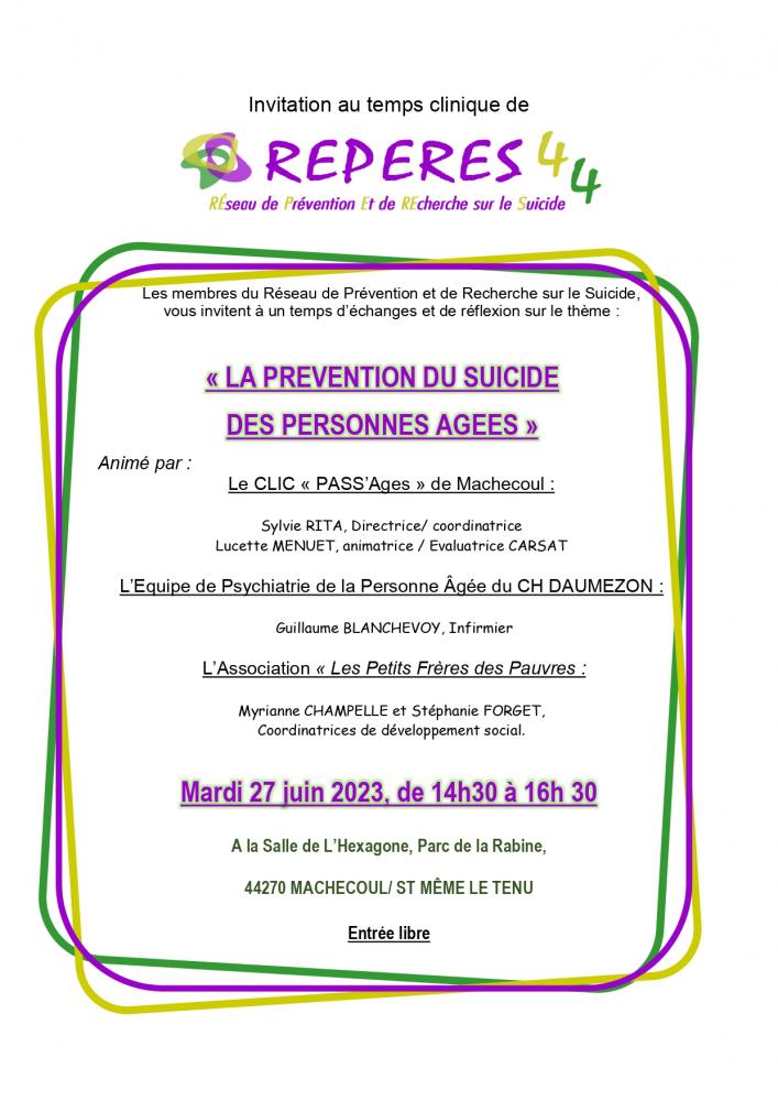 LA PREVENTION DU SUICIDE DES PERSONNES AGEES LA PREVENTION DU SUICIDE DES PERSONNES AGEES