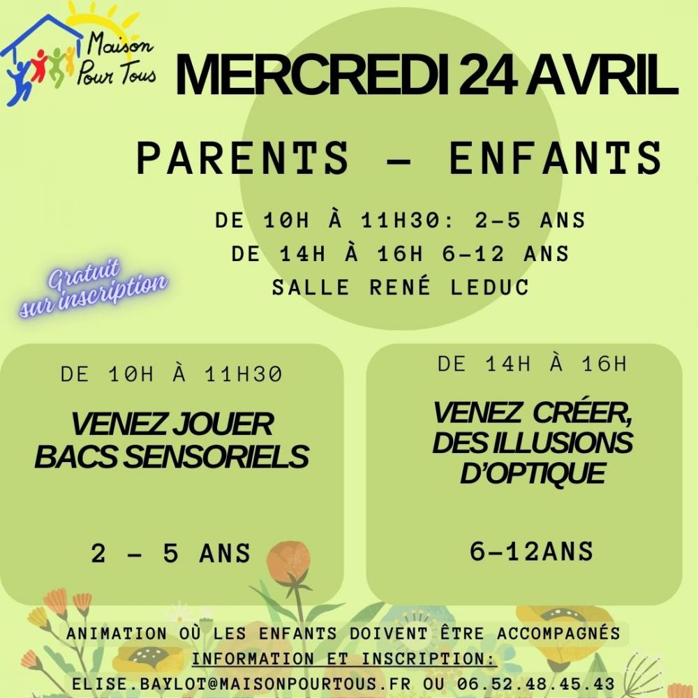 Animation parents/ enfants Animation parents/ enfants