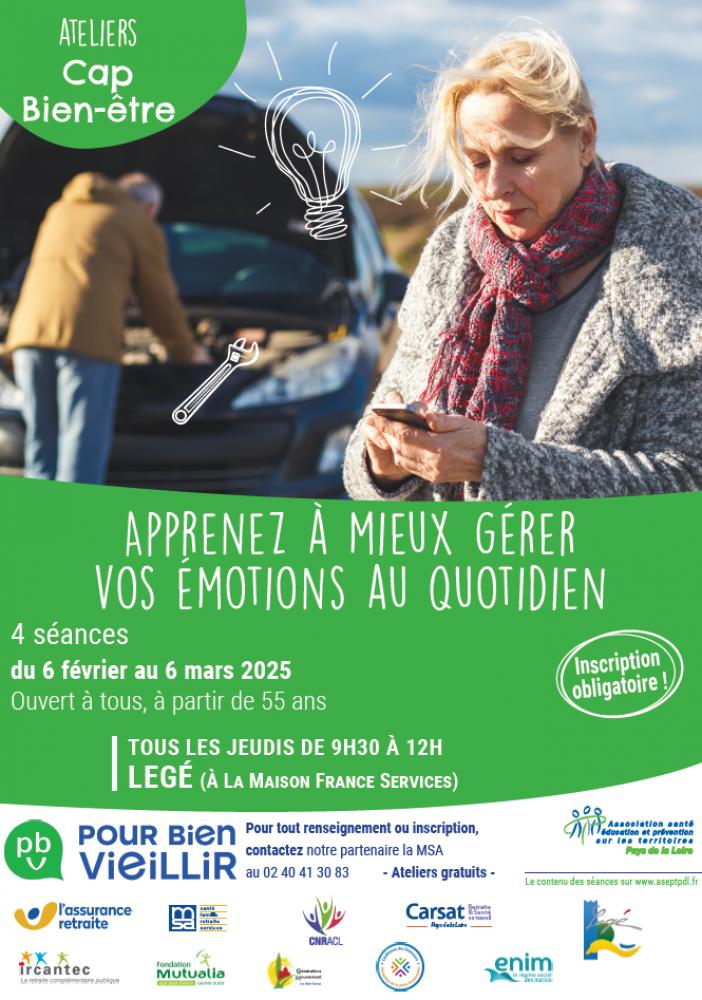 Ateliers CAP BIEN ÊTRE Ateliers CAP BIEN ÊTRE