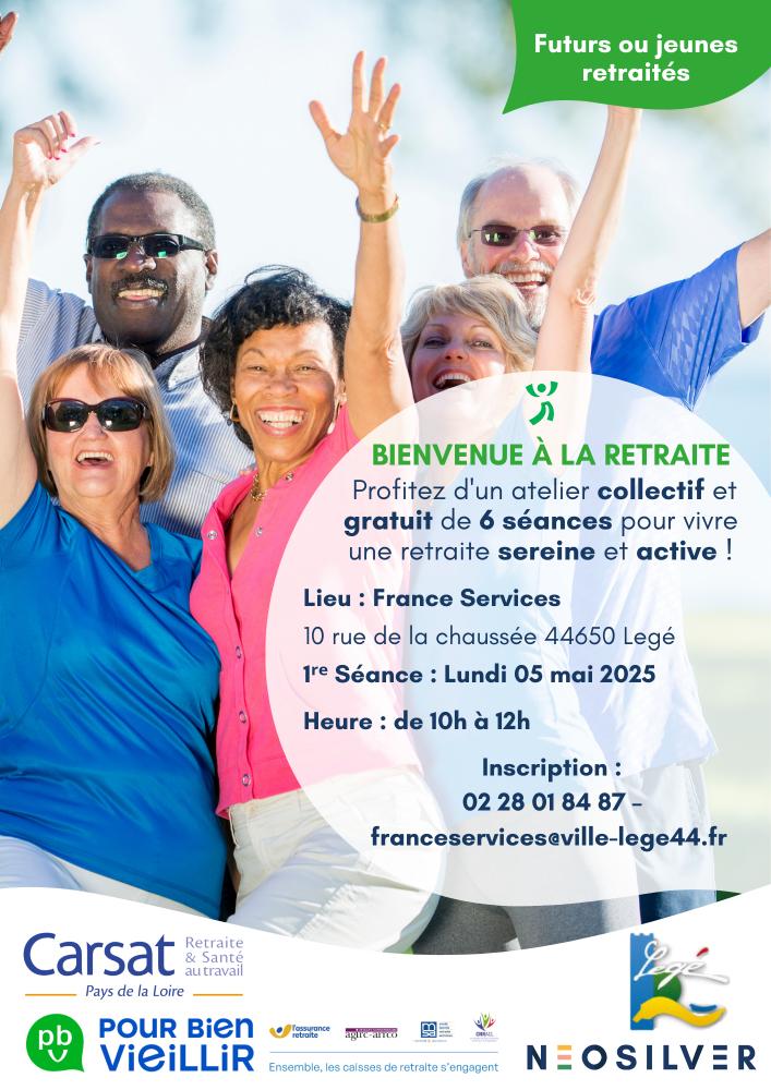 Atelier Bienvenue à la retraite Atelier Bienvenue à la retraite