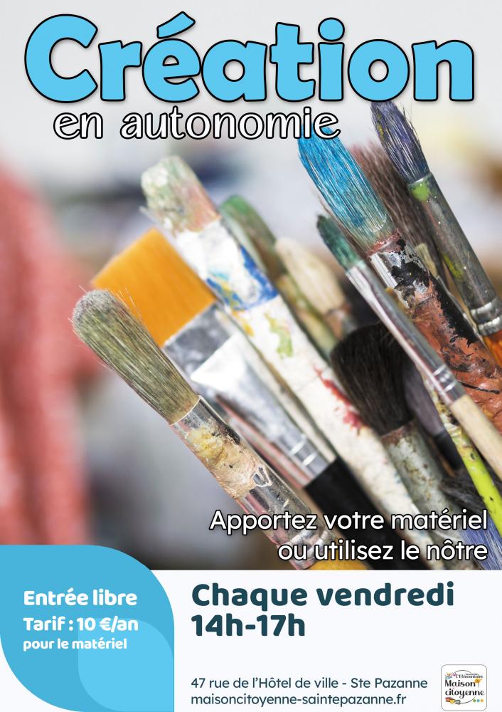 Création en autonomie Création en autonomie