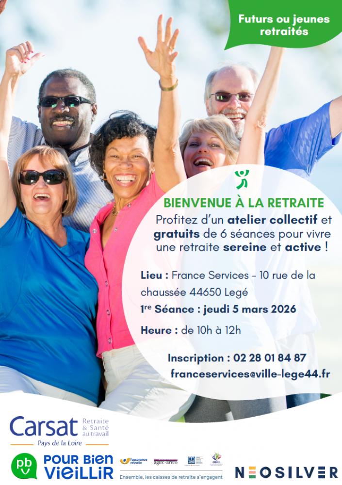 Bienvenue à la retraite Bienvenue à la retraite